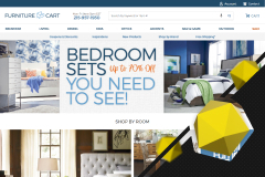SEO for an online store selling furniture, decor, home goods, and leisure products